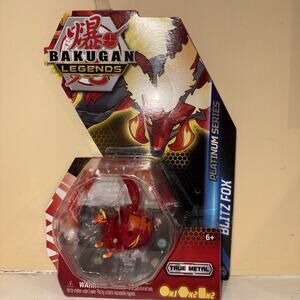 Bakugan Legends Platinum Series Blitz Fox True Metal New 2019
